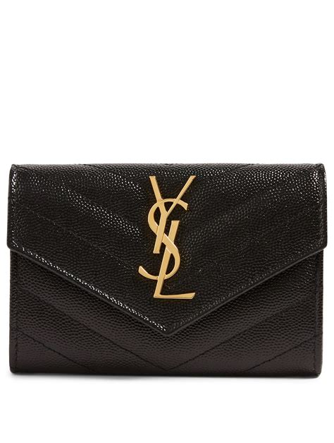 ysl monogram wallet red|YSL handmade wallet.